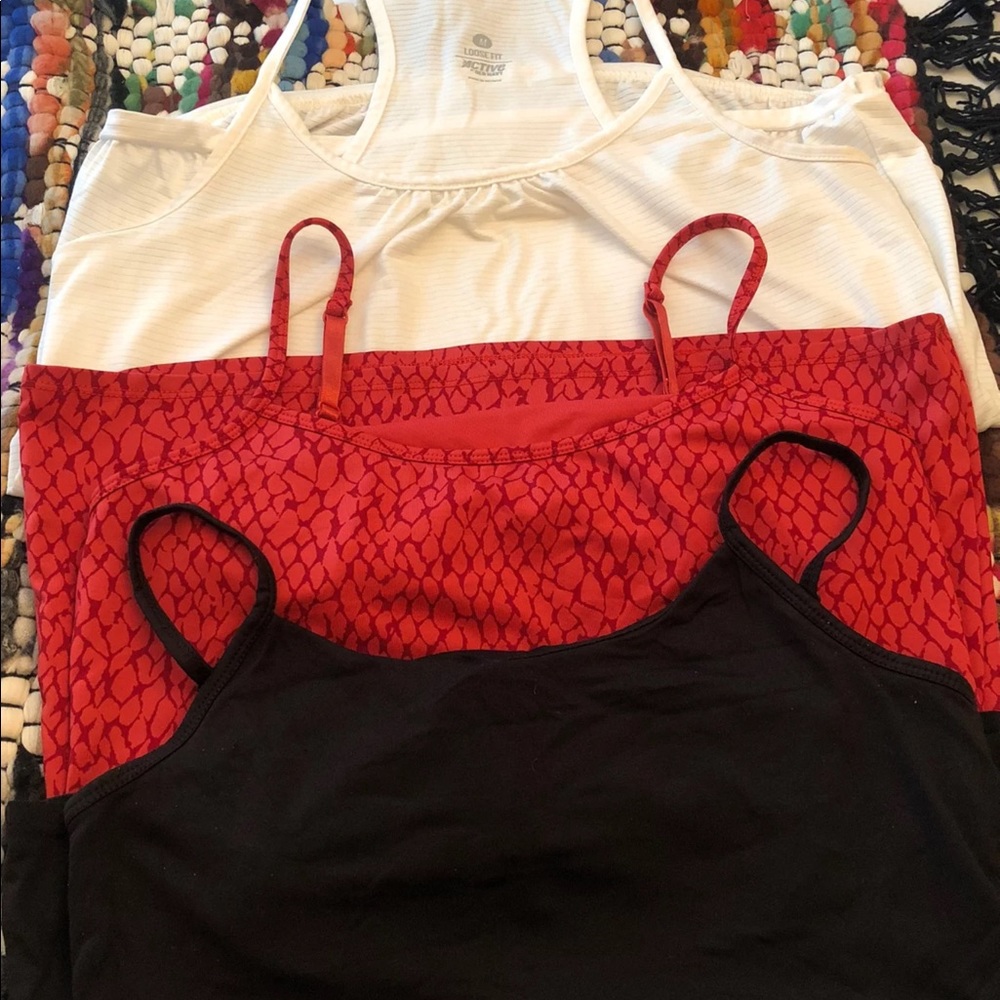 3 workout tanks